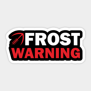 FROST WARNING 2 Sticker